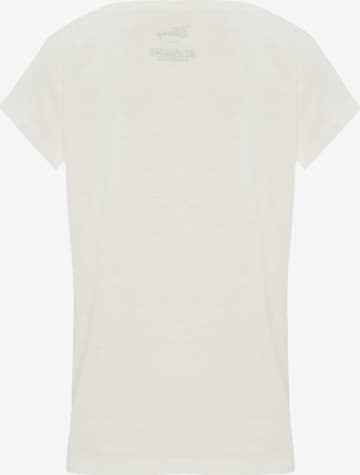 Recovered T-shirt i beige