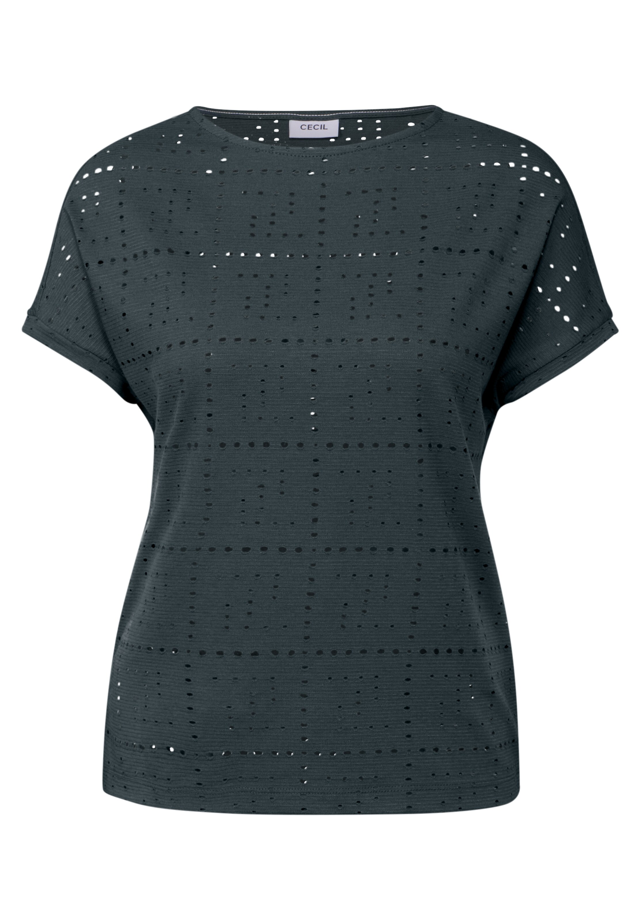 CECIL T-Shirt in Blau: Vorderseite