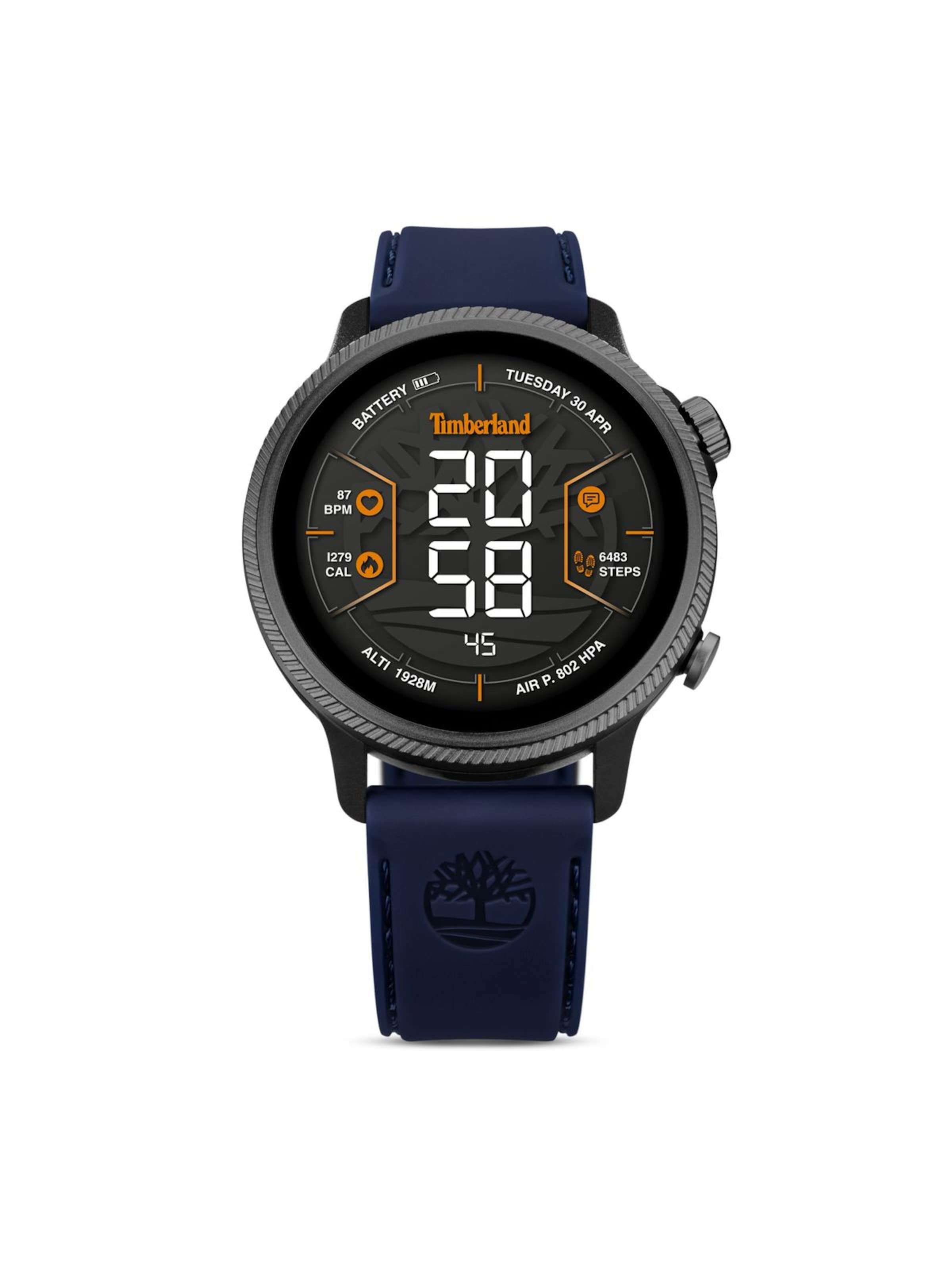 TIMBERLAND Digital Watch in Blue: front