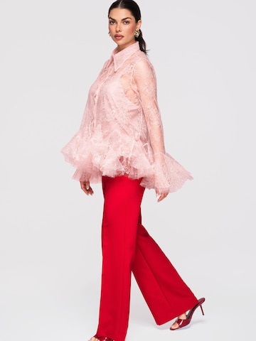 Ombre Blouse in Pink