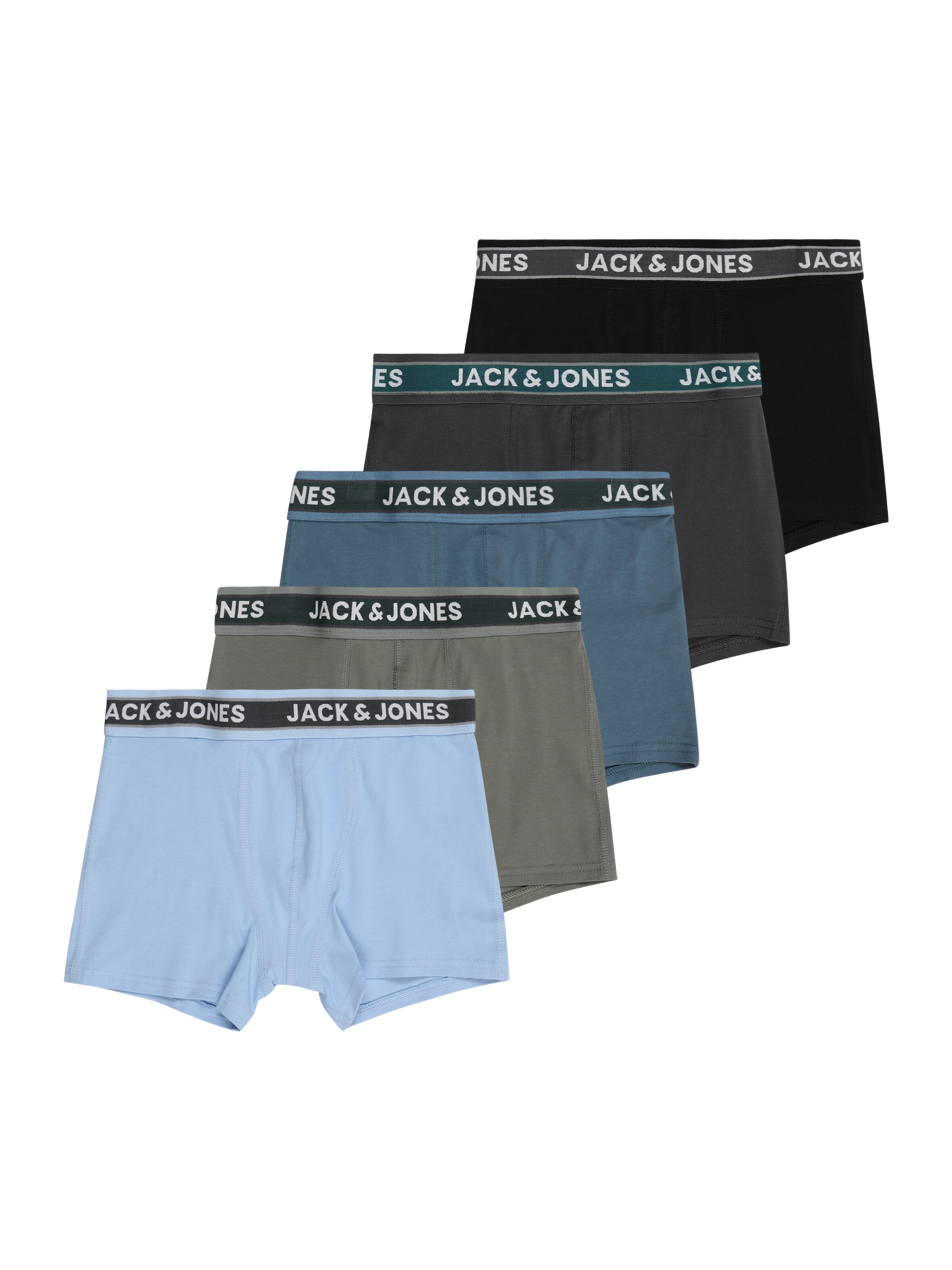 Jack & Jones Junior Nohavičky 'JACEVAN' - Modrá: predná strana