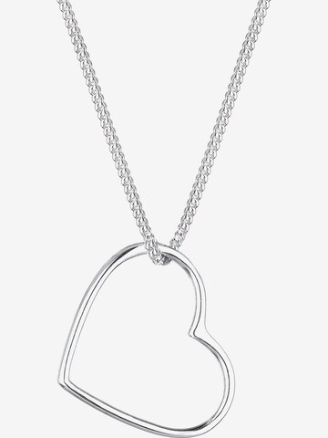 ELLI Necklace 'Herz' in Silver