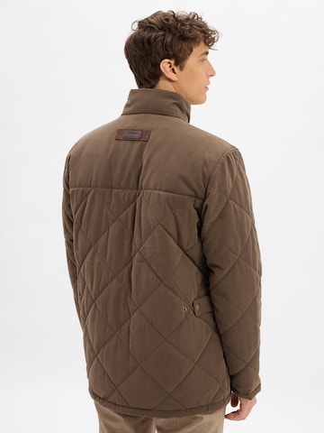 Veste d’hiver ' Elter ' Barbour en marron