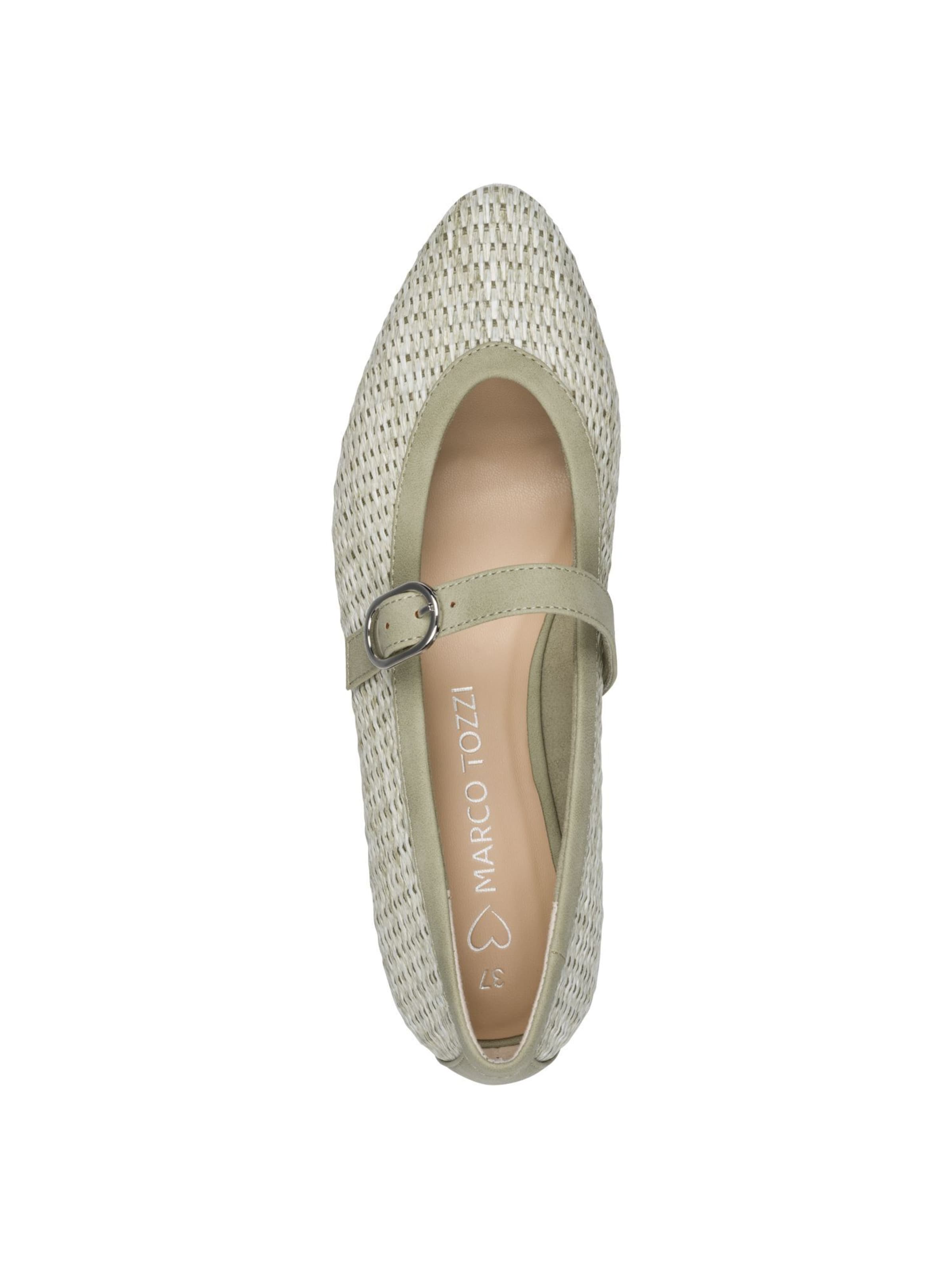 Ballerines à lanières MARCO TOZZI en vert