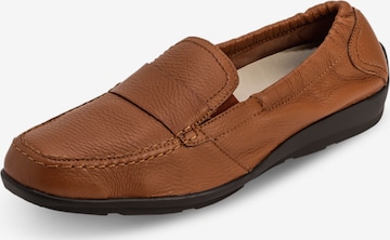 VITAFORM Mocassins in Bruin: voorkant