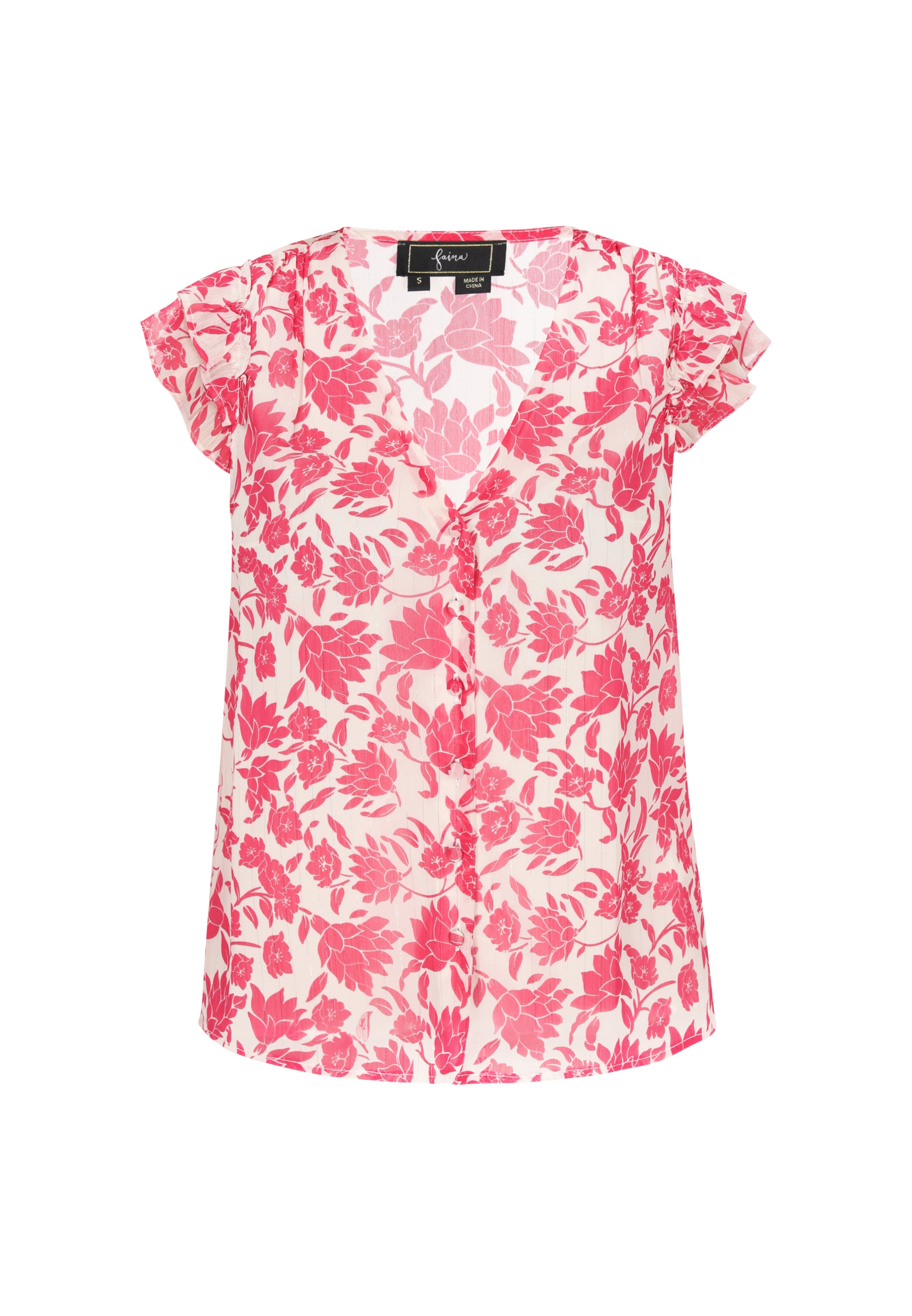 faina Blus 'Fashion Look' i rosa: framsida