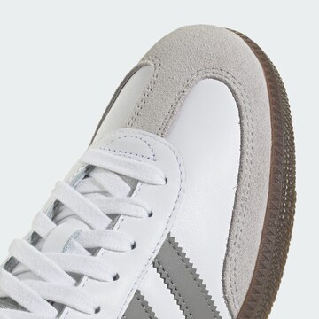 Baskets basses 'Samba' ADIDAS ORIGINALS en blanc