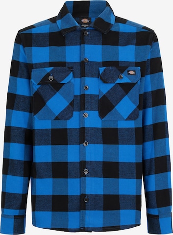DICKIES - Camisa 'SACRAMENTO SHIRT' em azul: frente