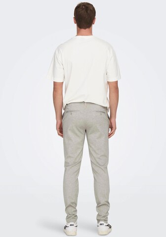 Only & Sons - Slimfit Calças chino 'Mark' em bege