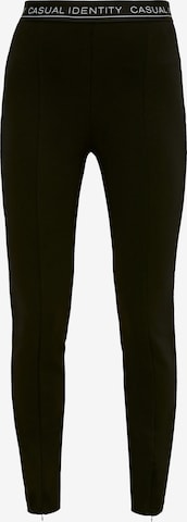 comma casual identity Skinny Leggings in Schwarz: predná strana