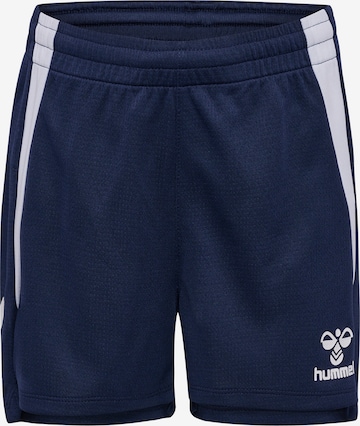 Hummel Weatherproof pants 'Lead 2.0' in Blue: front