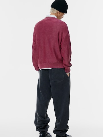 Pull&Bear Pullover i rød