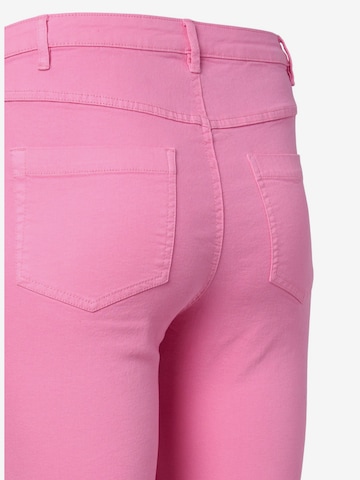 Zizzi Slimfit Jeans 'AMY' in Roze