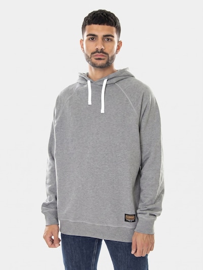 Barbour Bluzka sportowa 'Mens Trial Hoodie Grey Marl Sweatshirt' w rozmiarze S w kolorze szarym, Podgląd produktu