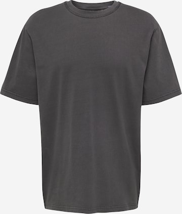 Only & Sons - Camiseta 'ONSDistress' en negro: frente