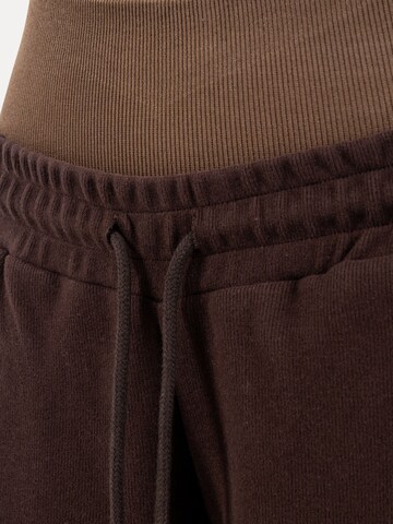 Loosefit Pantalon Smilodox en marron