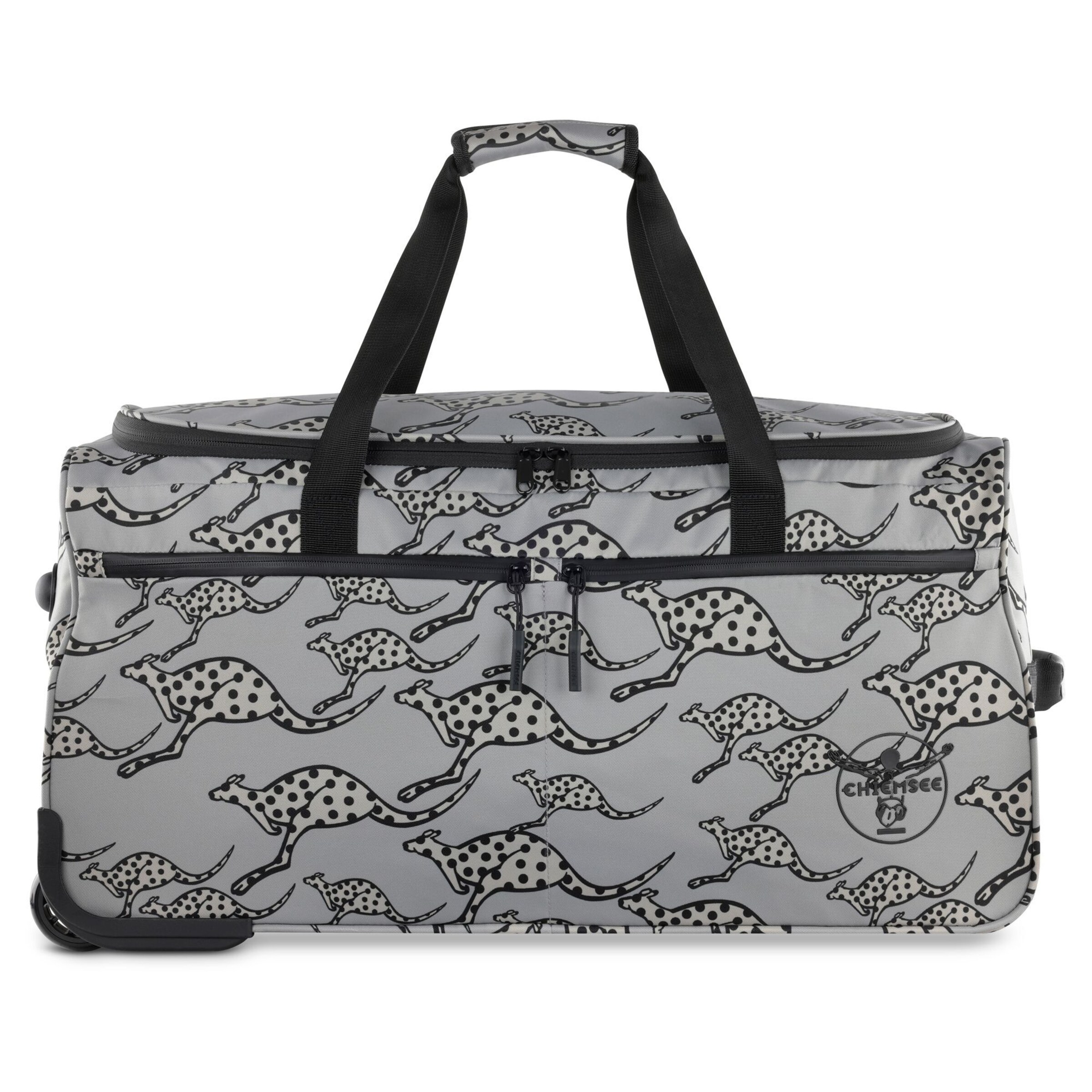 Borsa da viaggio 'Jump N Fly' di CHIEMSEE in grigio: frontale