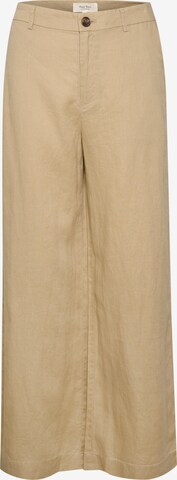 Wide Leg Pantalon 'NinnesPW' Part Two en beige : devant