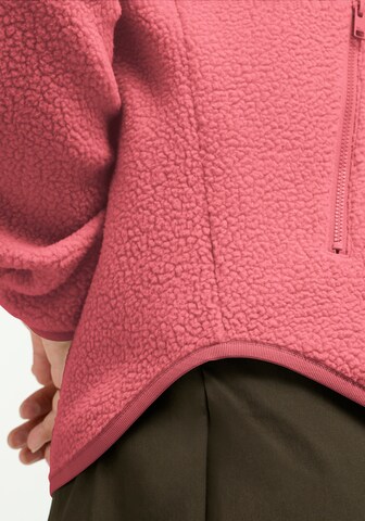 JACK WOLFSKIN Funktionsfleecejacke 'Lite Curl' in Pink