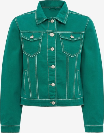 CIPO & BAXX Between-Season Jacket in Green: front