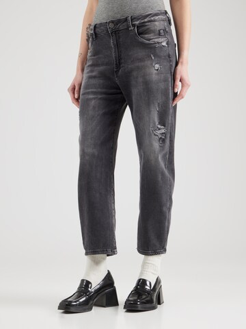 Elias Rumelis Regular Jeans 'YOANA' in Schwarz: Vorderseite