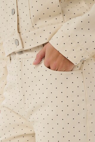 SAINT TROPEZ Loosefit Jeans 'SZPatricia' in Beige