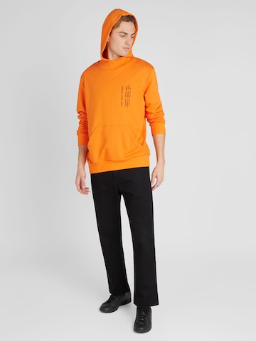 LTB Μπλούζα φούτερ 'YOCEDE' σε πορτοκαλί