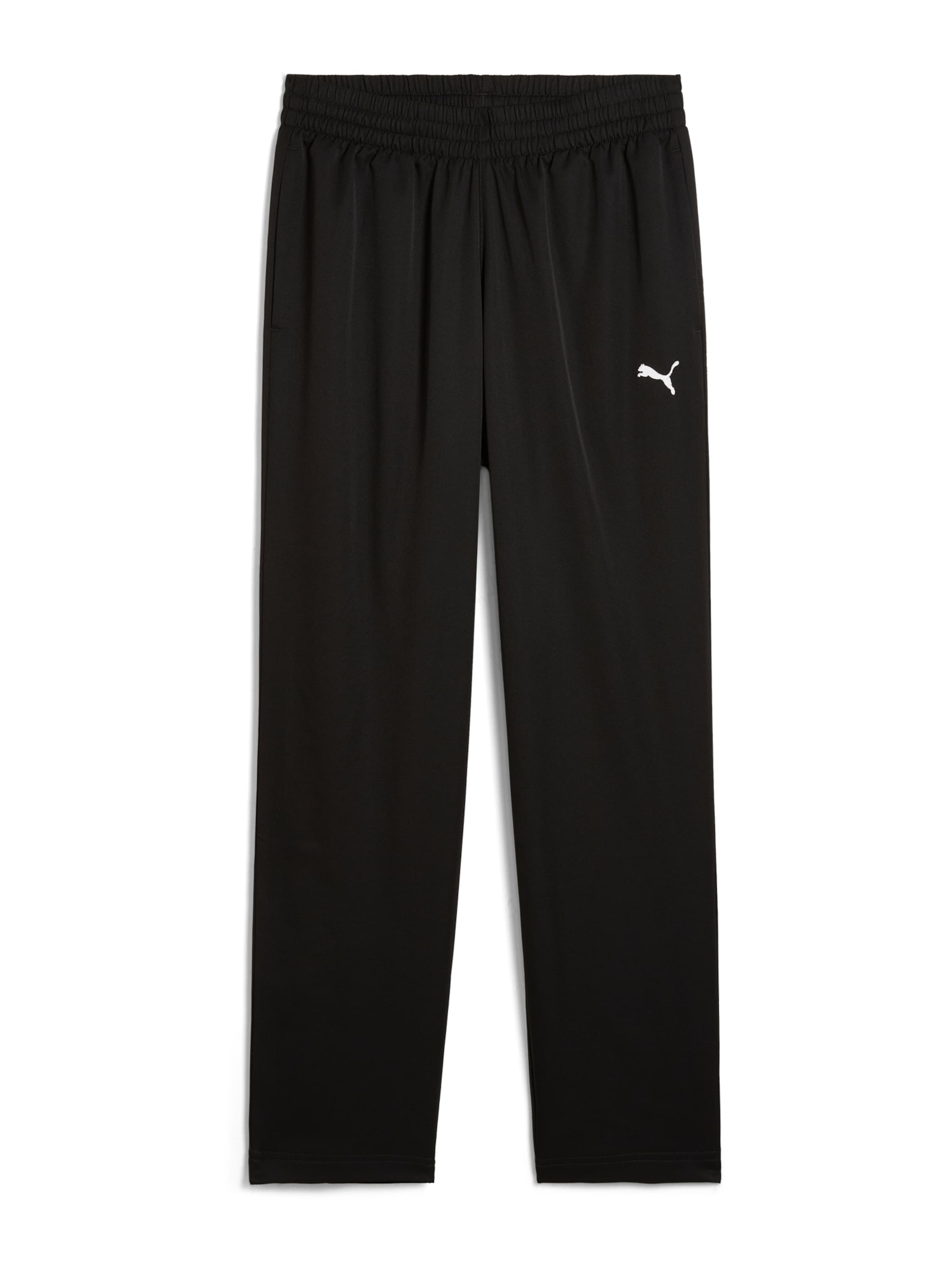 PUMA - regular Pantalón deportivo 'Essentials' en negro: frente