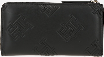 TOMMY HILFIGER Wallet in Black: front