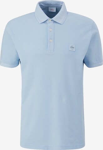 s.Oliver Shirt in Blauw: voorkant