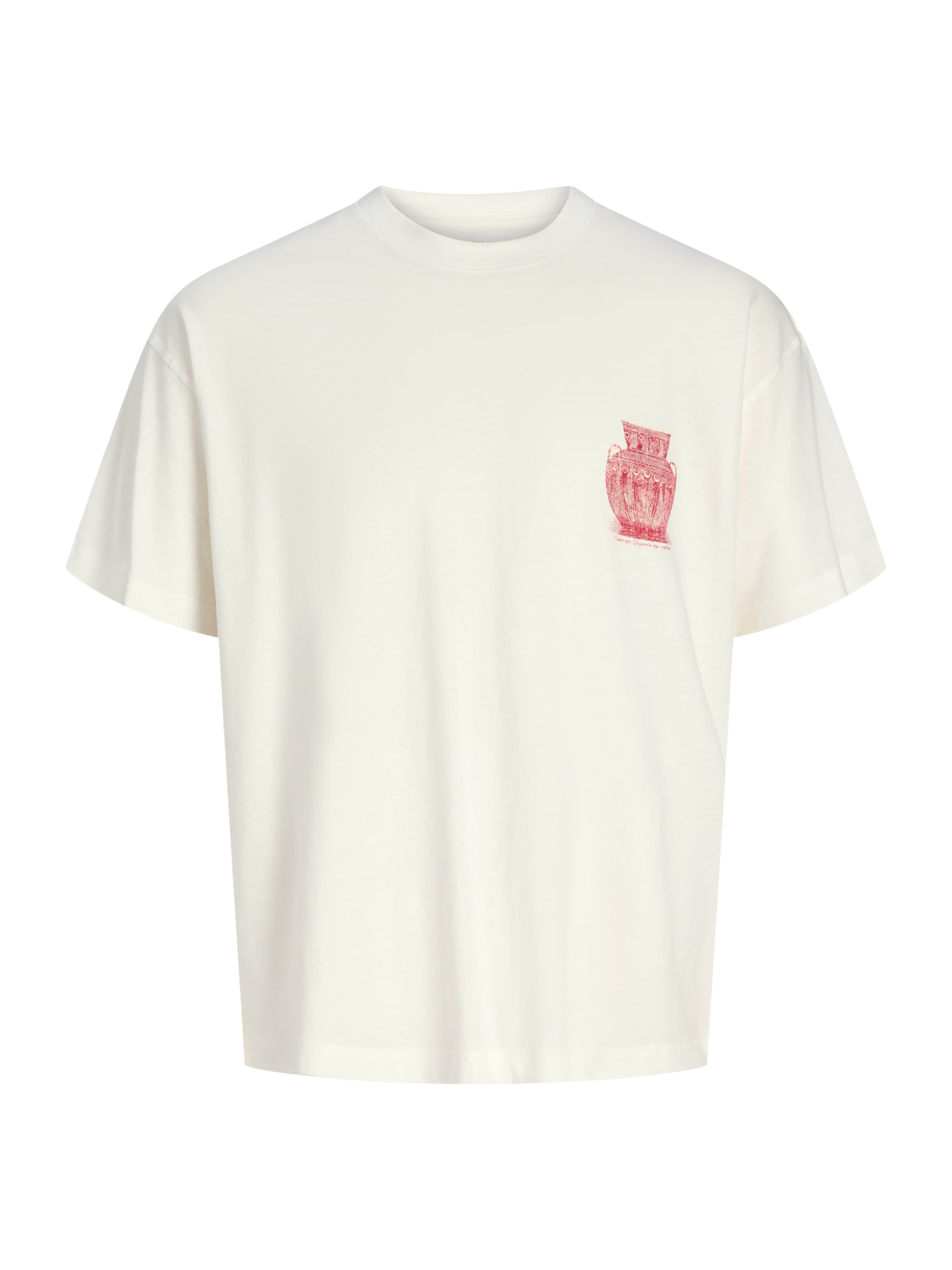 Jack & Jones Junior Koszulka 'JORARGOS' w kolorze biały: przód