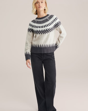 WE Fashion Sweater in Grey