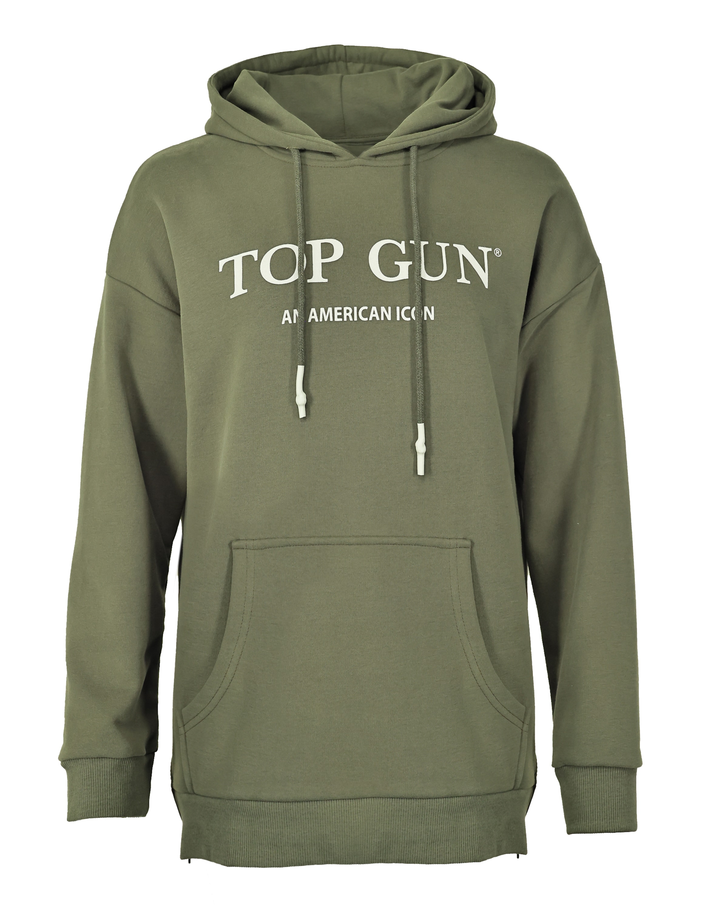 TOP GUN Trui in Groen: voorkant