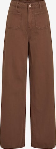 VILA Jeans 'VICazo' in Bruin: voorkant