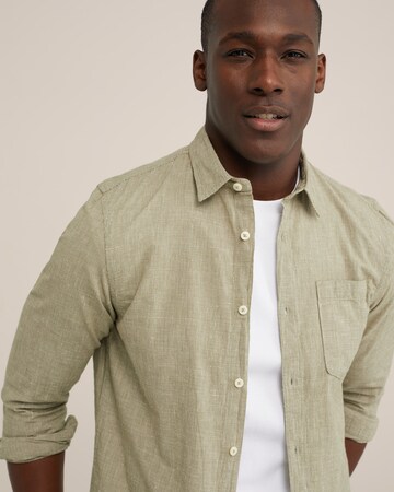 Coupe regular Chemise WE Fashion en vert