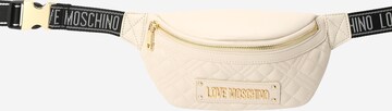 Sacs banane Love Moschino en beige : devant