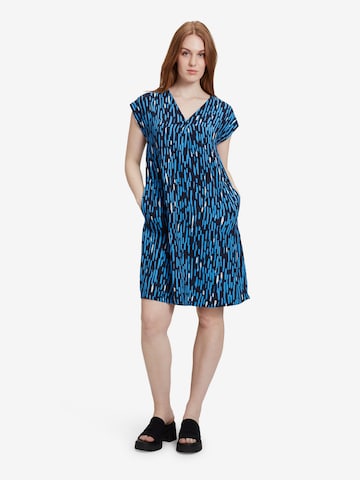 Betty & Co Casual-Kleid mit Print in Blau