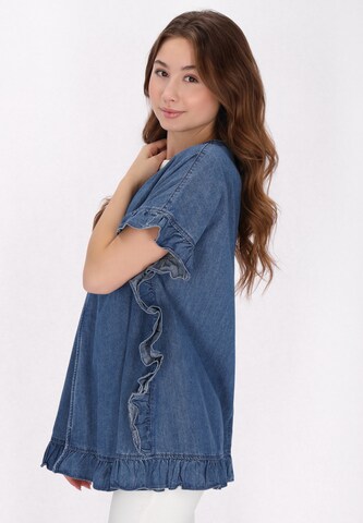 MYMO Between-season jacket 'Fashion Lover' in Blue