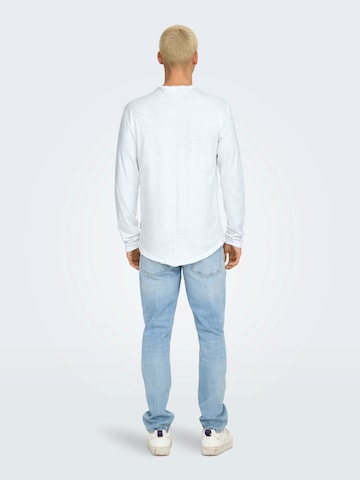 Only & Sons - Camiseta 'ONSBENNE' en blanco