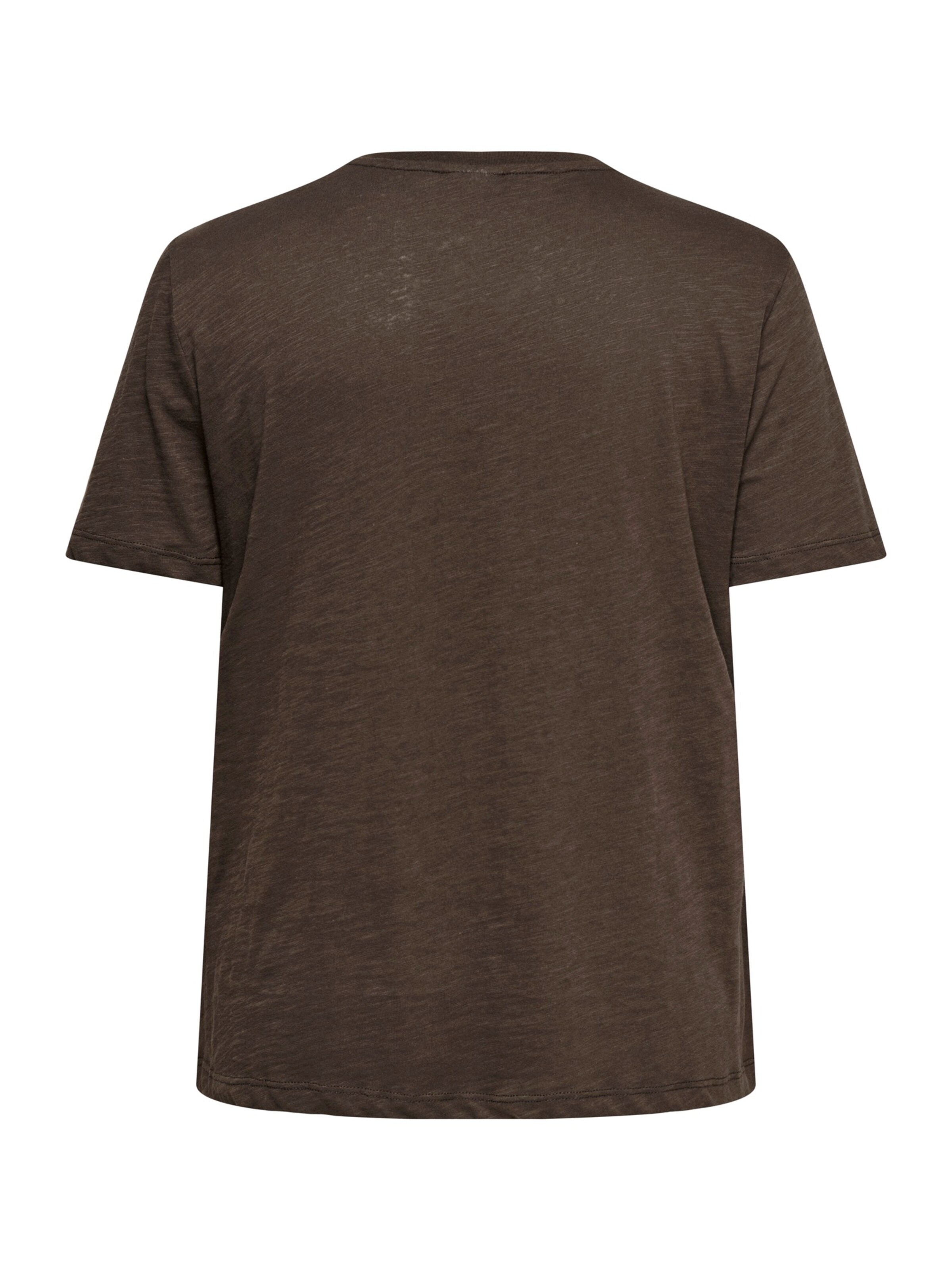 T-shirt 'CARESMA' ONLY Carmakoma en marron