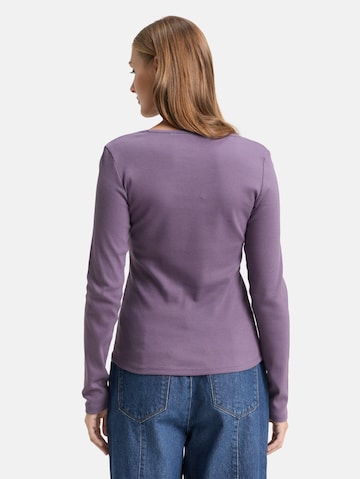 TOM TAILOR DENIM Shirt in Purple