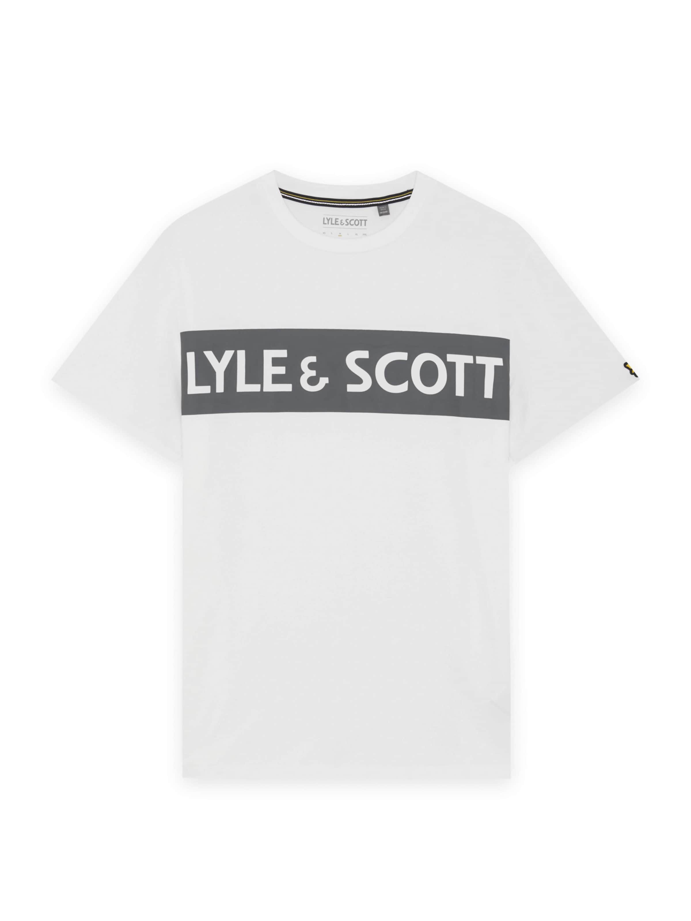 Lyle & Scott Shirt in Wit: voorkant
