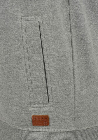 BLEND Zip-Up Hoodie 'Alio' in Grey