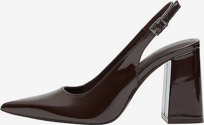 Bershka Slingback Pumps in 36 in Chocolate, Item view