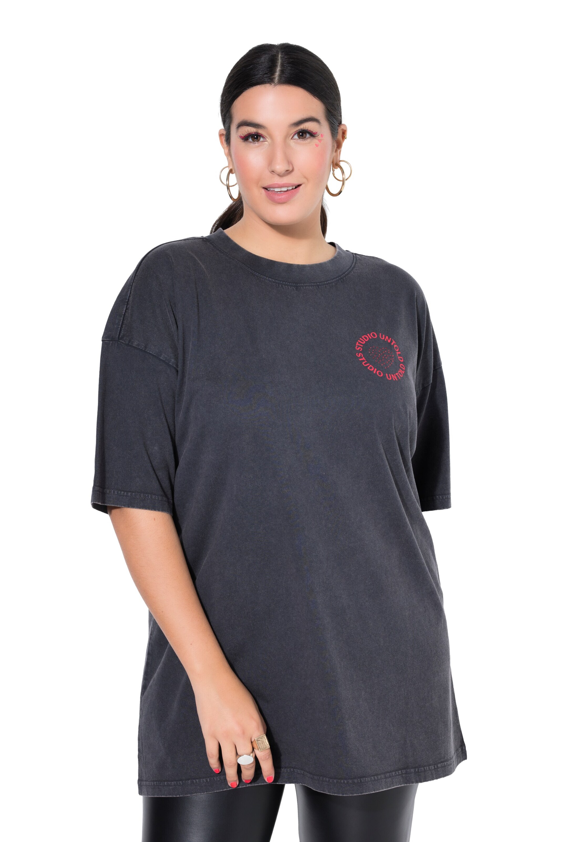 Studio Untold Shirt in Grau: Vorderseite