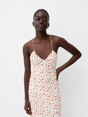 Bershka Summer dress in Beige