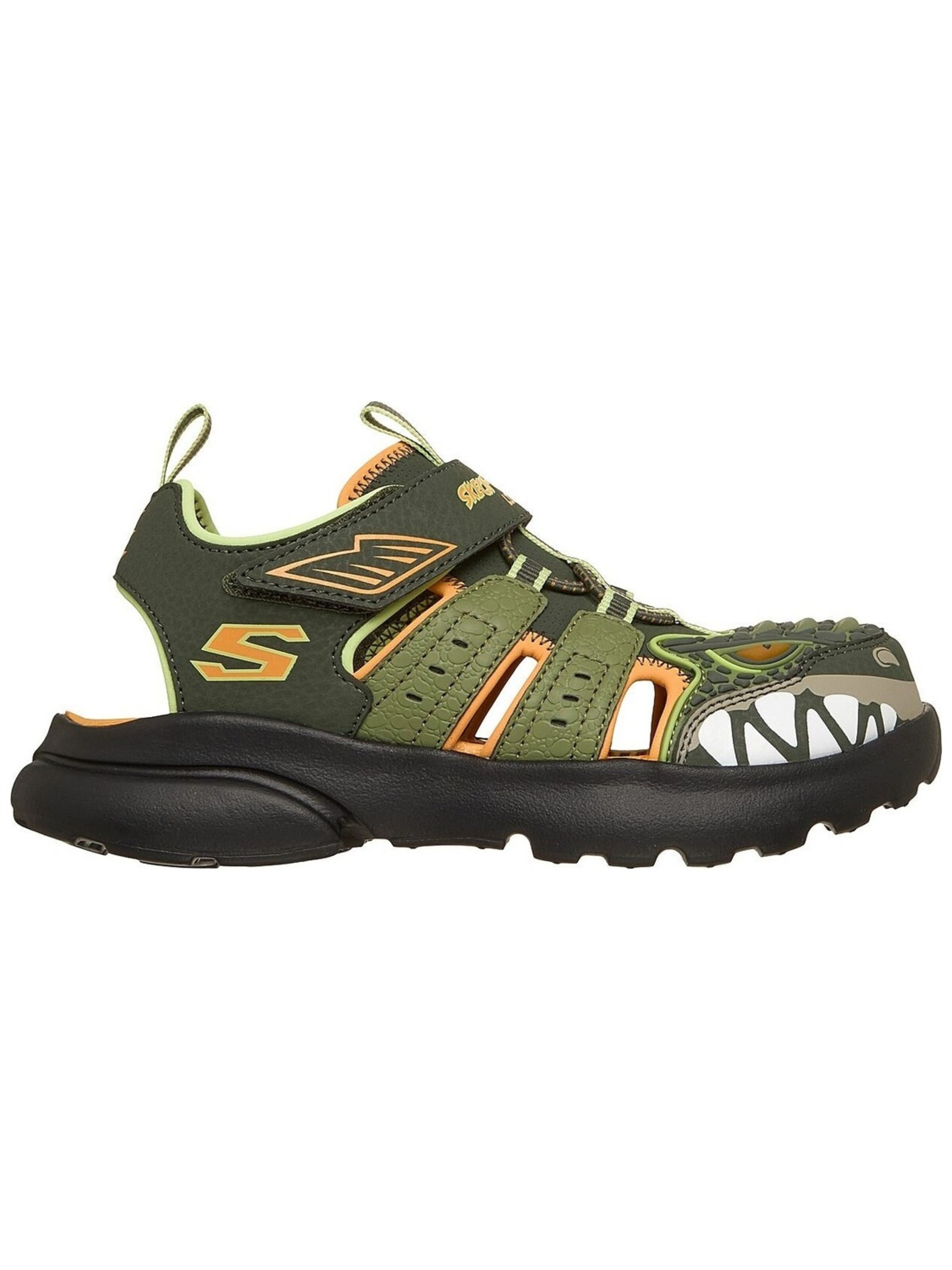 SKECHERS - Zapatos abiertos 'Razor Splash-Raptor Quest' en verde