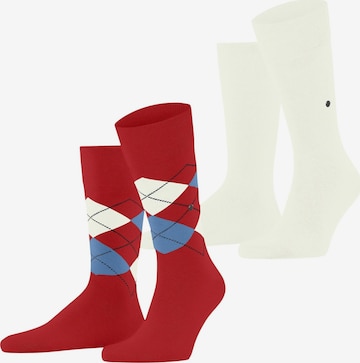 BURLINGTON Socken 'Everyday Argyle Mix 2-Pack' in Pink: Vorderseite