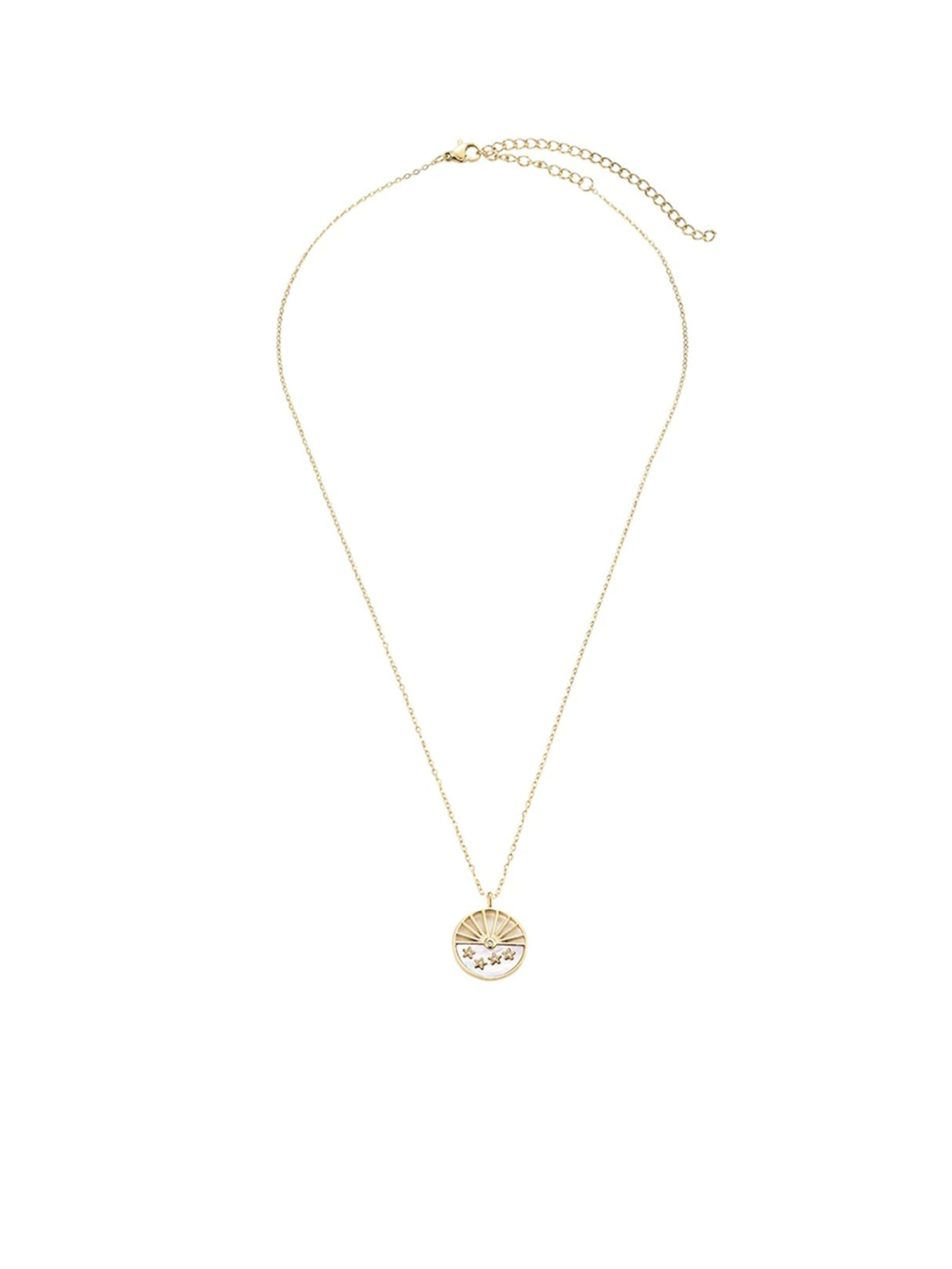 Cala Rose - Cadena 'ZEA' en oro: frente