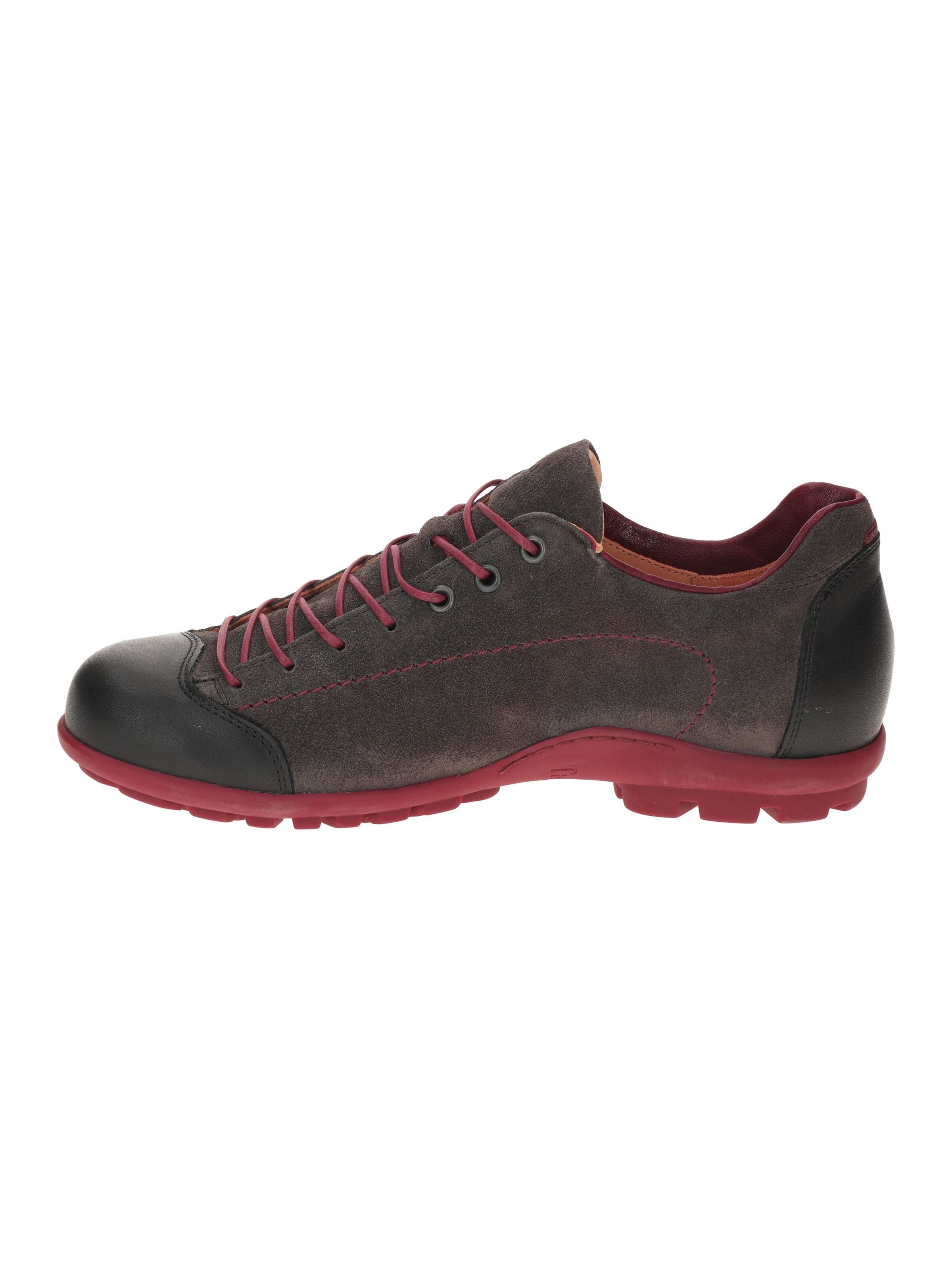 THINK! Sneaker low 'Think Kong Schuhe grau schwarz rot'‌‌‌‌‌ in Grau: Vorderseite